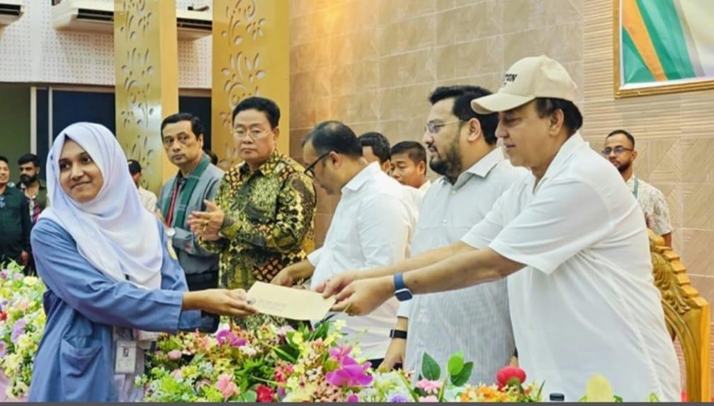<h1>খাগড়াছড়িতে ৭৭৮ শিক্ষার্থী পেল ৯২ লাখ টাকার বৃত্তি</h1>