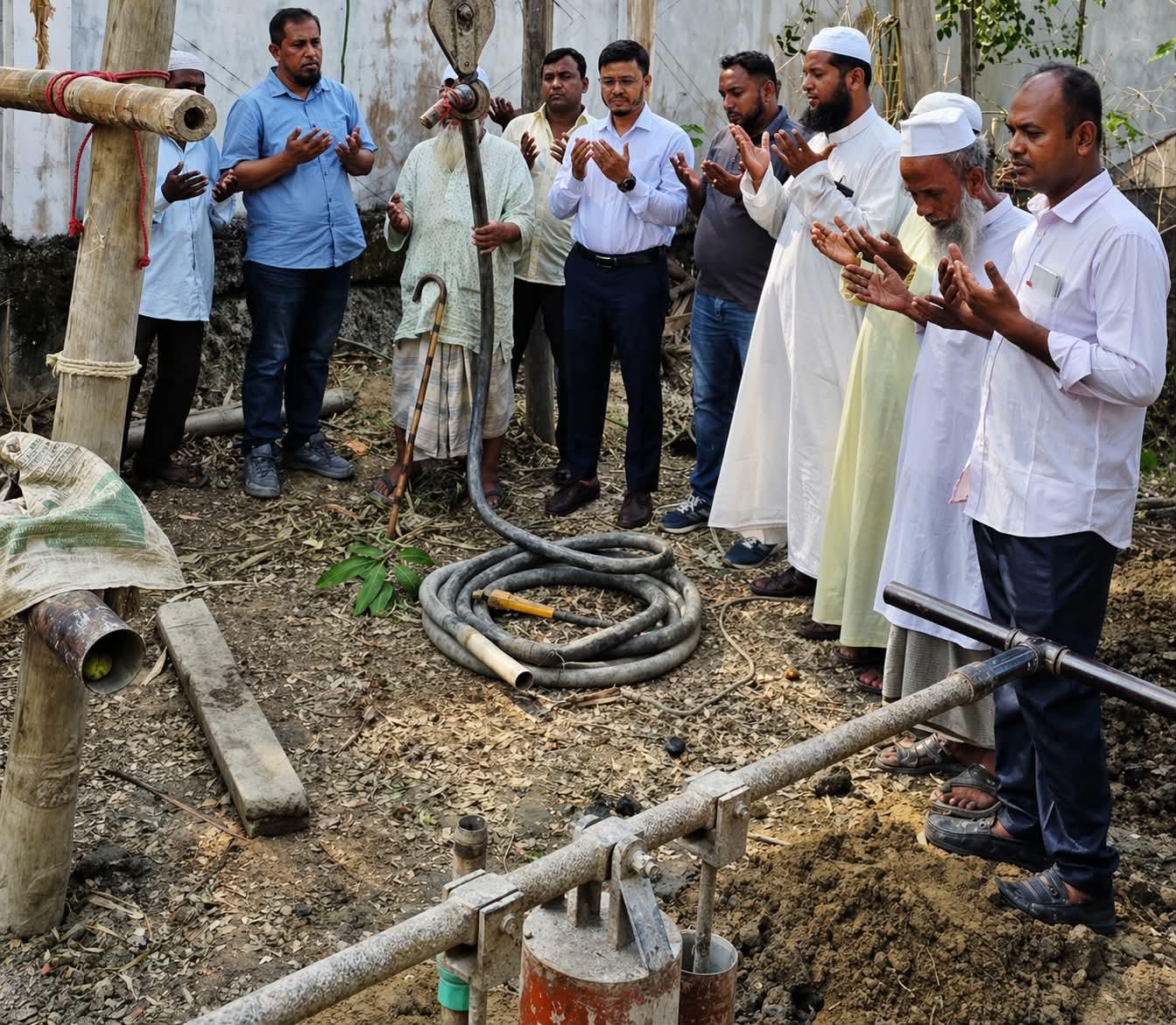 পেকুয়ায় ৫শ পরিবারে স্বস্তি, মিলবে বিশুদ্ধ পানির সুবিধা