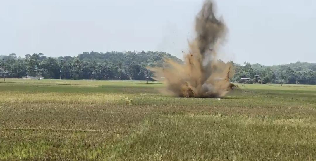 ঈদগাঁওতে ১৭ দিন আতঙ্কে রাখা তিন মর্টারশেল অবশেষে নিষ্ক্রিয়