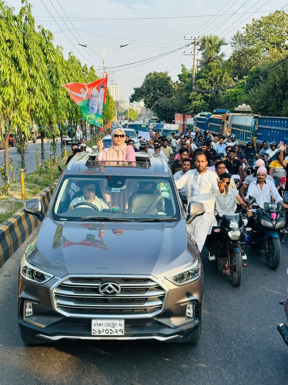 বাবার আদর্শে মানুষের ভাগ্য পরিবর্তনে কাজ করতে চাই: ব্যারিস্টার সাকিলা ফারজানা