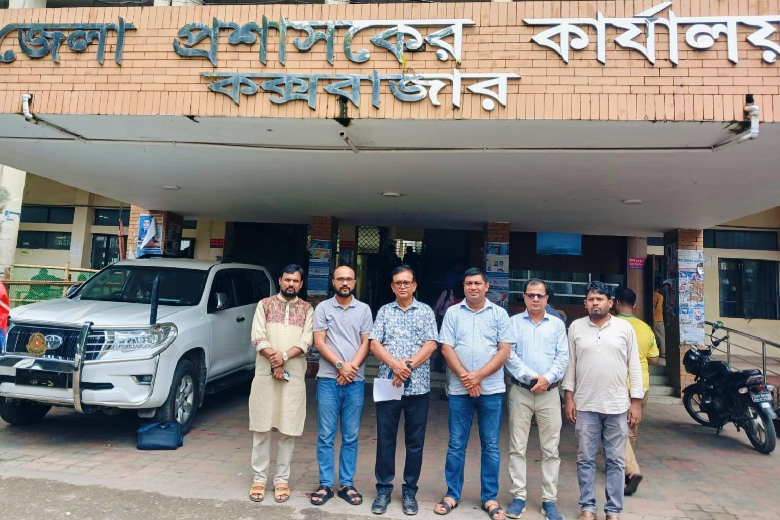 উপজেলা বাস্তবায়ন-সীমান্তসড়ক চার লেনে উন্নীতকরণ-হিমাগার স্থাপনের দাবিতে স্মারকলিপি