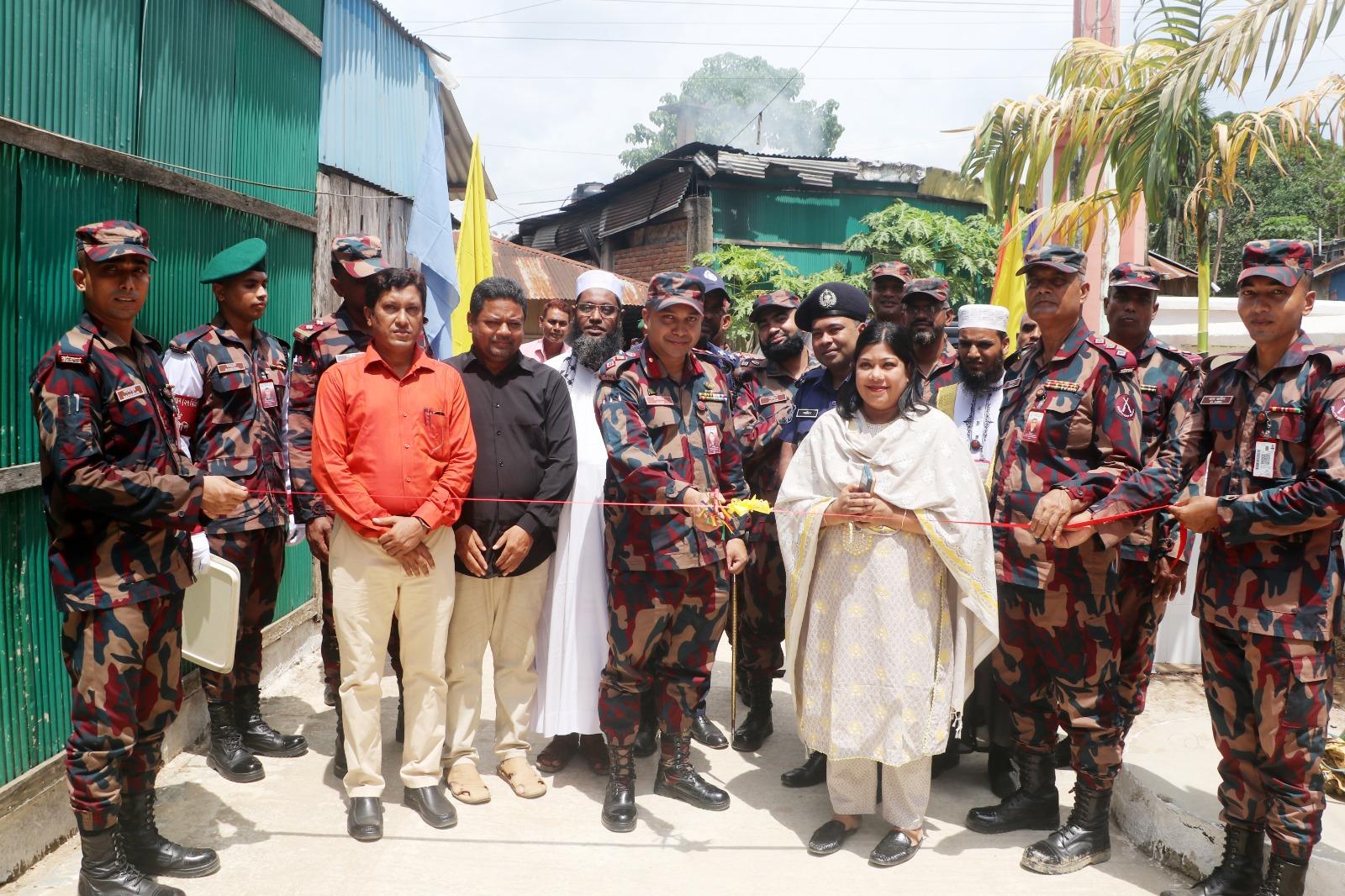 <h1>২৭ বিজিবির উদ্যোগে বাঘাইছড়িতে উদ্বোধন হলো রিভারঘাট সড়ক,কমবে জনদুর্ভোগ</h1>
