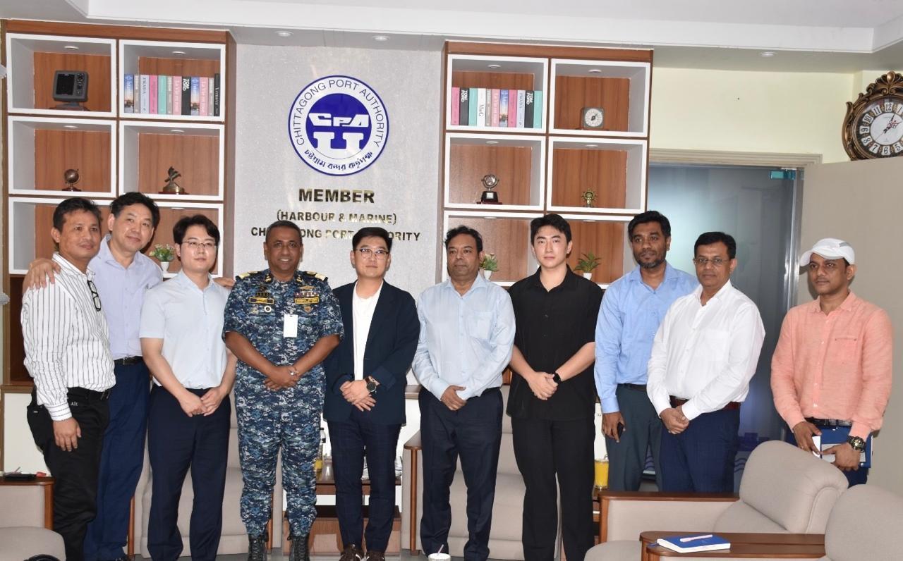 চট্টগ্রাম বন্দরে দক্ষিণ কোরিয়ার প্রতিনিধিদল: বিনিয়োগ ও স্মার্ট প্রযুক্তির আগ্রহ