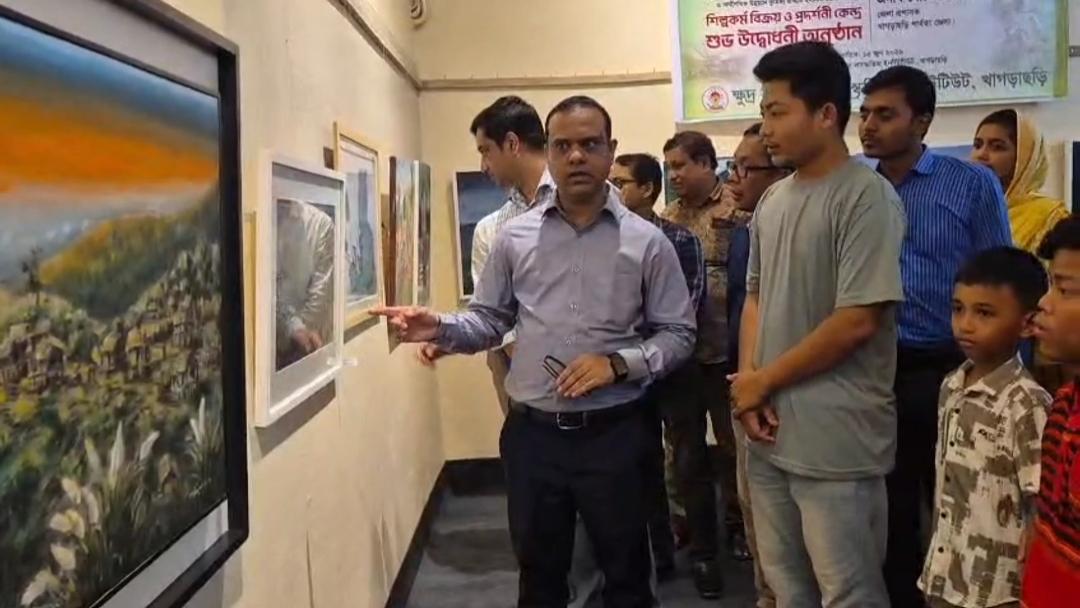 পাহাড়ের শিল্প-সংস্কৃতির বিকাশে প্রদর্শনী কেন্দ্রের যাত্রা
