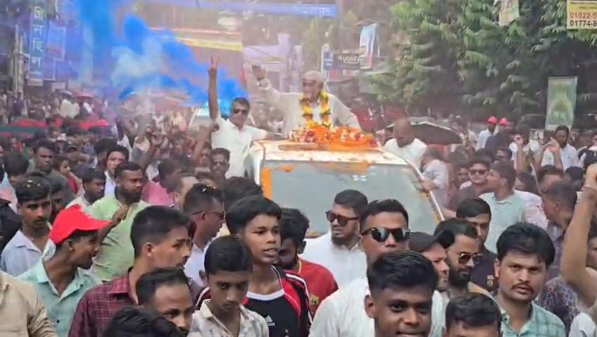 <h1>বান্দরবানে পার্বত্য মন্ত্রী সাচিংপ্রু জেরীকে রাজকীয় সংবর্ধনা<br />
</h1>