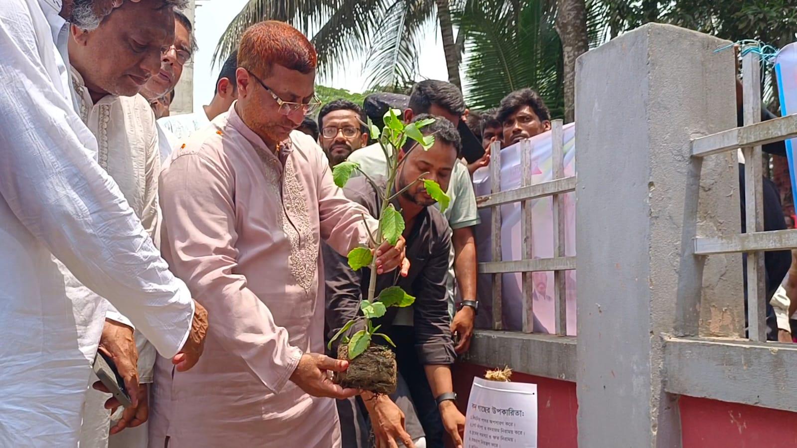 আবুতোরাব সরকারি প্রাথমিক বিদ্যালয়ে কৃষকদলের  বৃক্ষরোপণ কর্মসূচী বাস্তবায়ন
