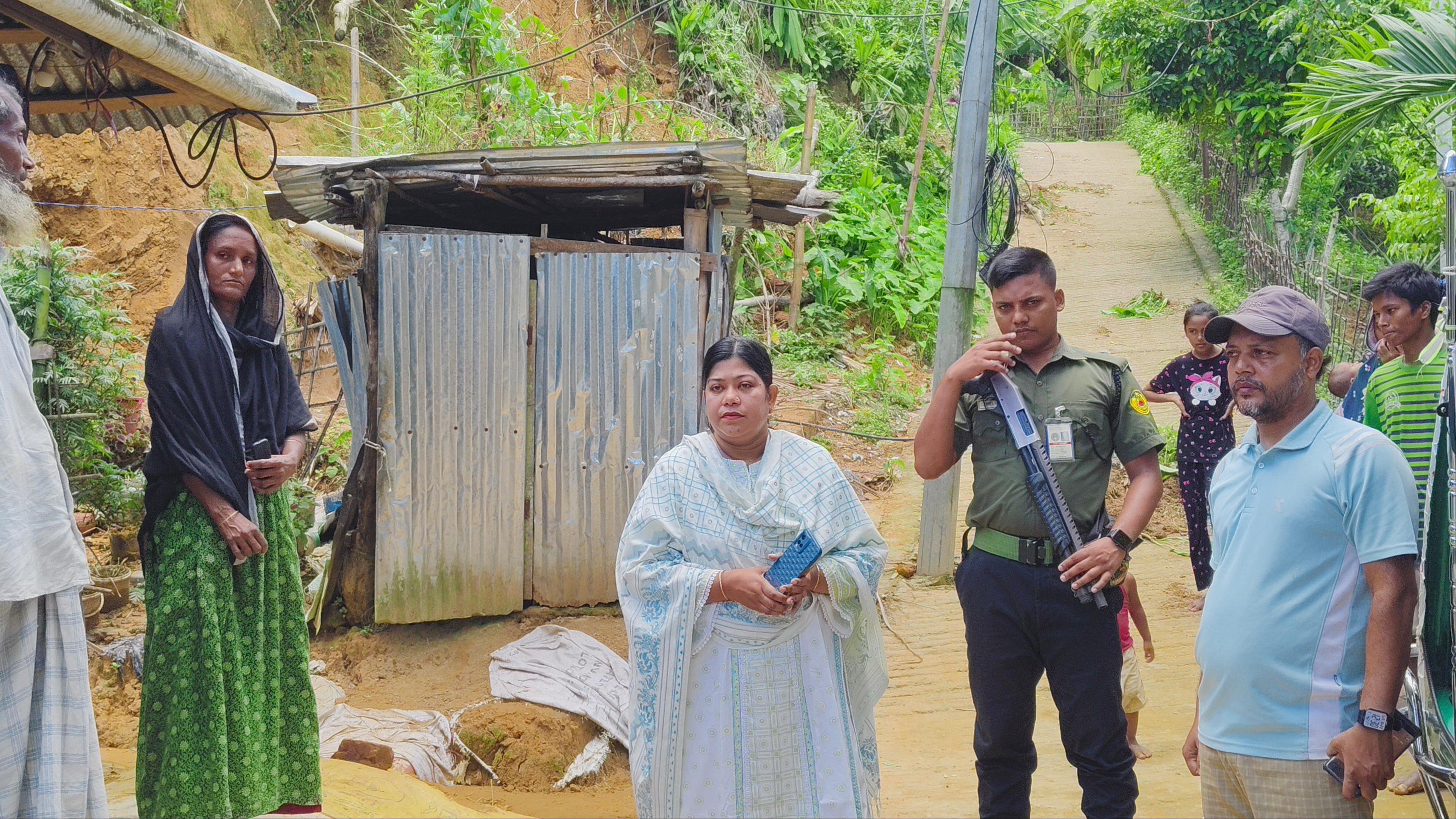 <h1>বাঘাইছড়িতে টানা বৃষ্টিতে পাহাড় ধস, ক্ষতিগ্রস্ত পরিবারকে আর্থিক সহায়তার আশ্বাস</h1>