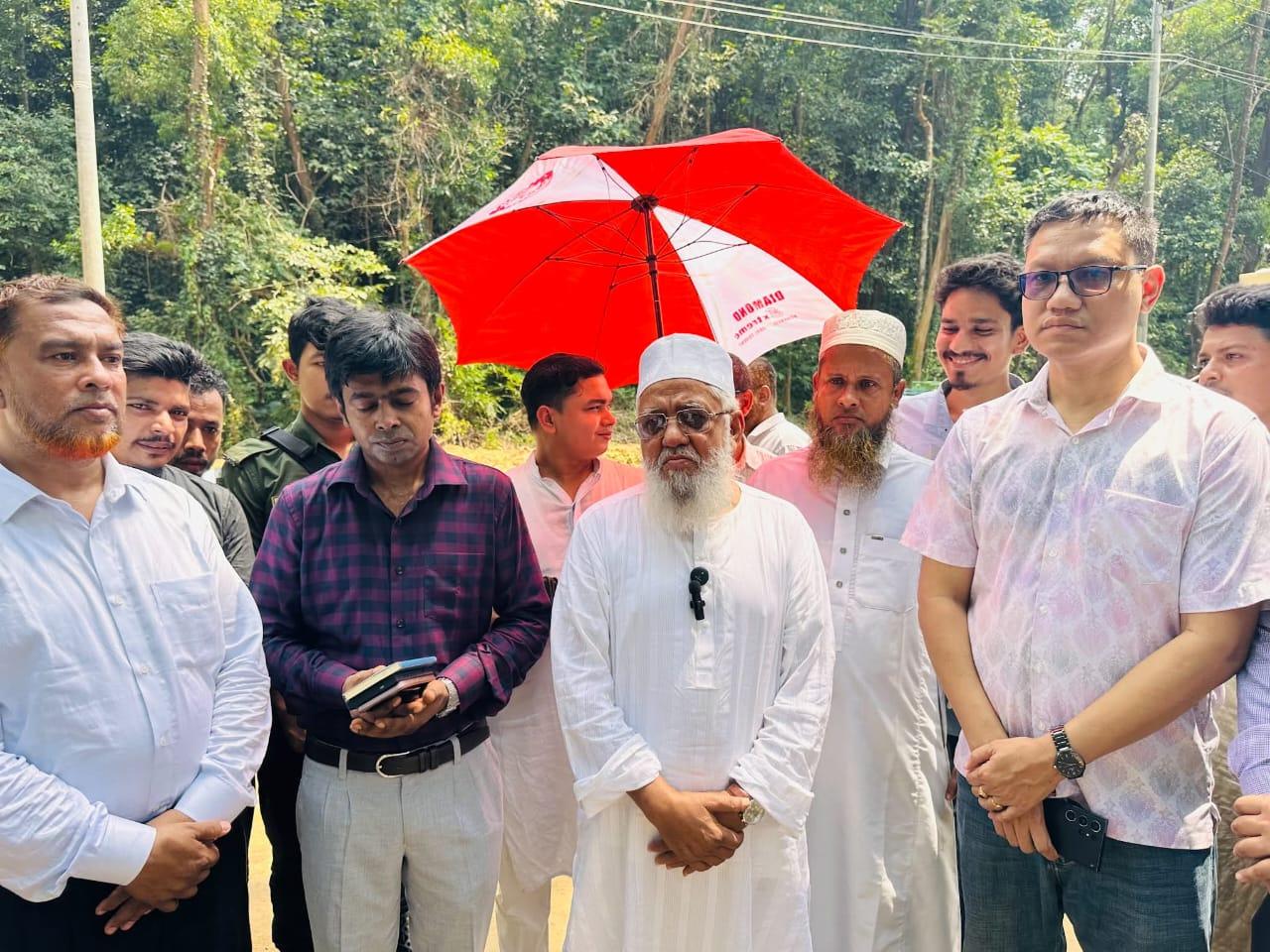 <h1>লোহাগাড়ায় চট্টগ্রাম-কক্সবাজার মহাসড়ক ৪ লাইনে উন্নীতকরণের চলমান কাজ পরিদর্শন করেছেন চট্টগ্রাম-১৫ আসনের সংসদ সদস্য আলহাজ্ব শাহজাহান চৌধুরী</h1>