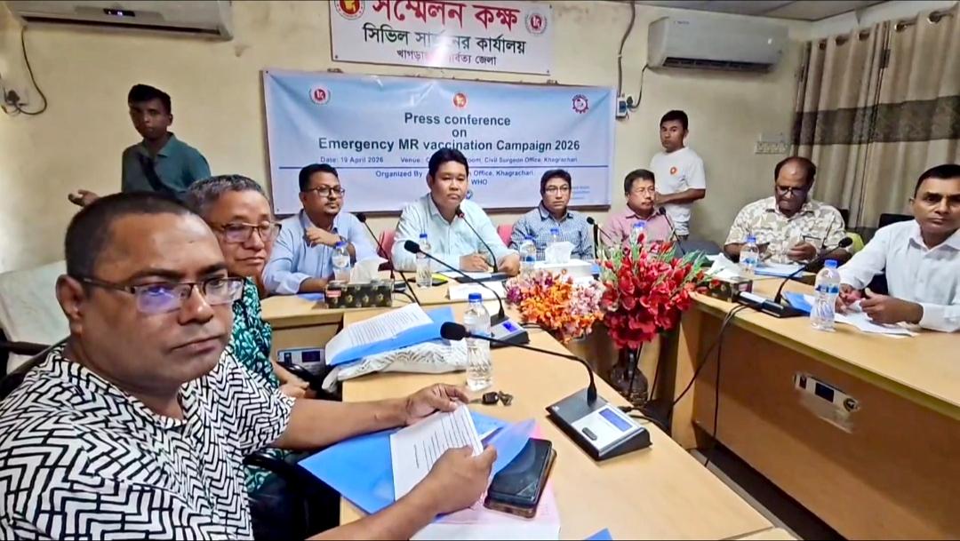 খাগড়াছড়িতে ৮০ হাজার শিশু পাবে হামের টিকা