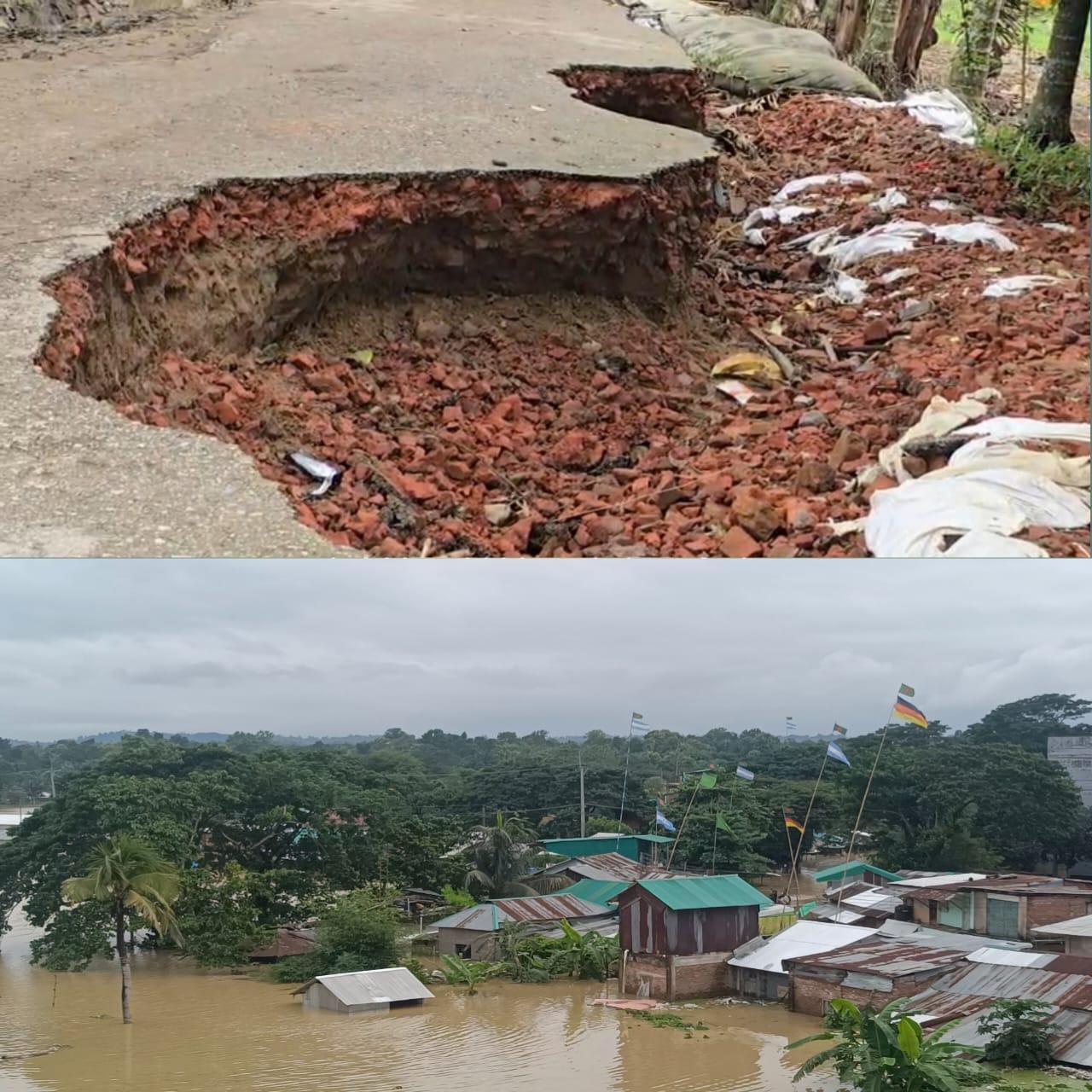 <h1>দীঘিনালায় ভয়াবহ বন্যায় প্রায় ১০ কোটি টাকার ক্ষয়ক্ষতি</h1>