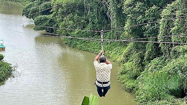 <h1>খাগড়াছড়িতে জিপ লাইন,পাহাড়ের কোলে রোমাঞ্চের নতুন ঠিকানা</h1>