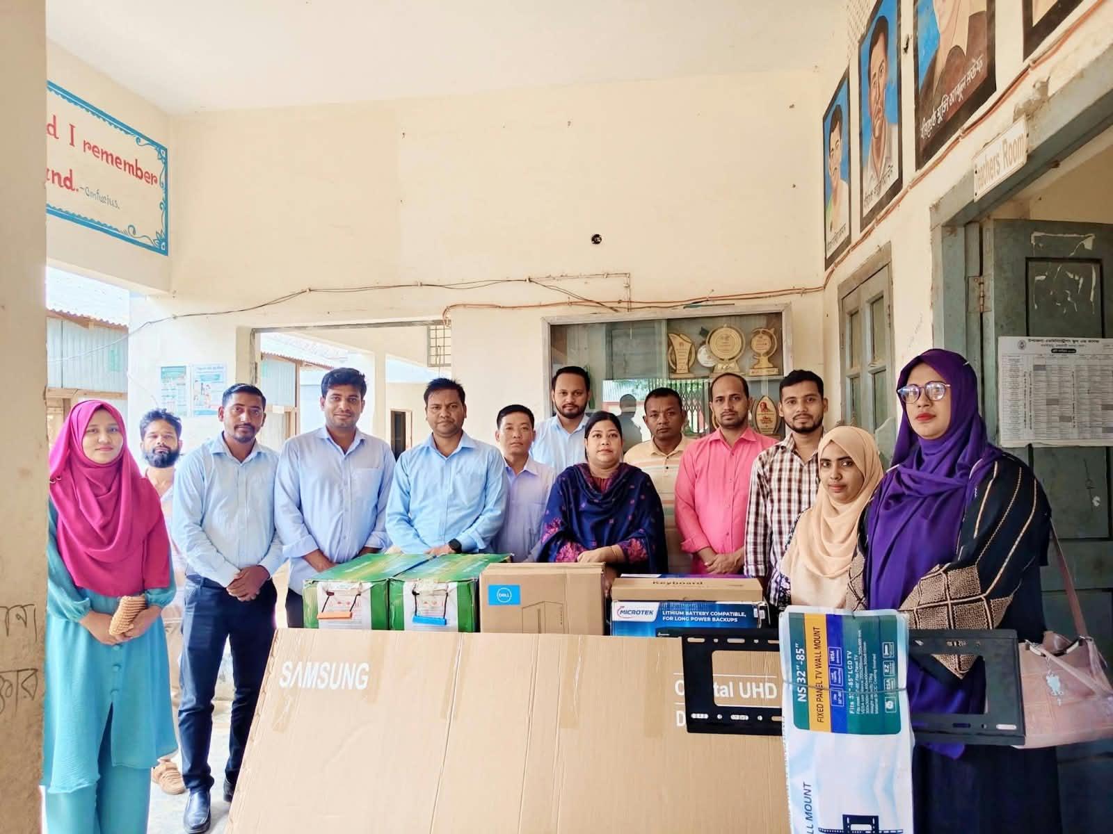 <h1>বাঘাইছড়িতে উপজেলা এডমিনিস্ট্রেশন স্কুল এন্ড কলেজে যুক্ত হলো আধুনিক আইসিটি ল্যাব সামগ্রী</h1>