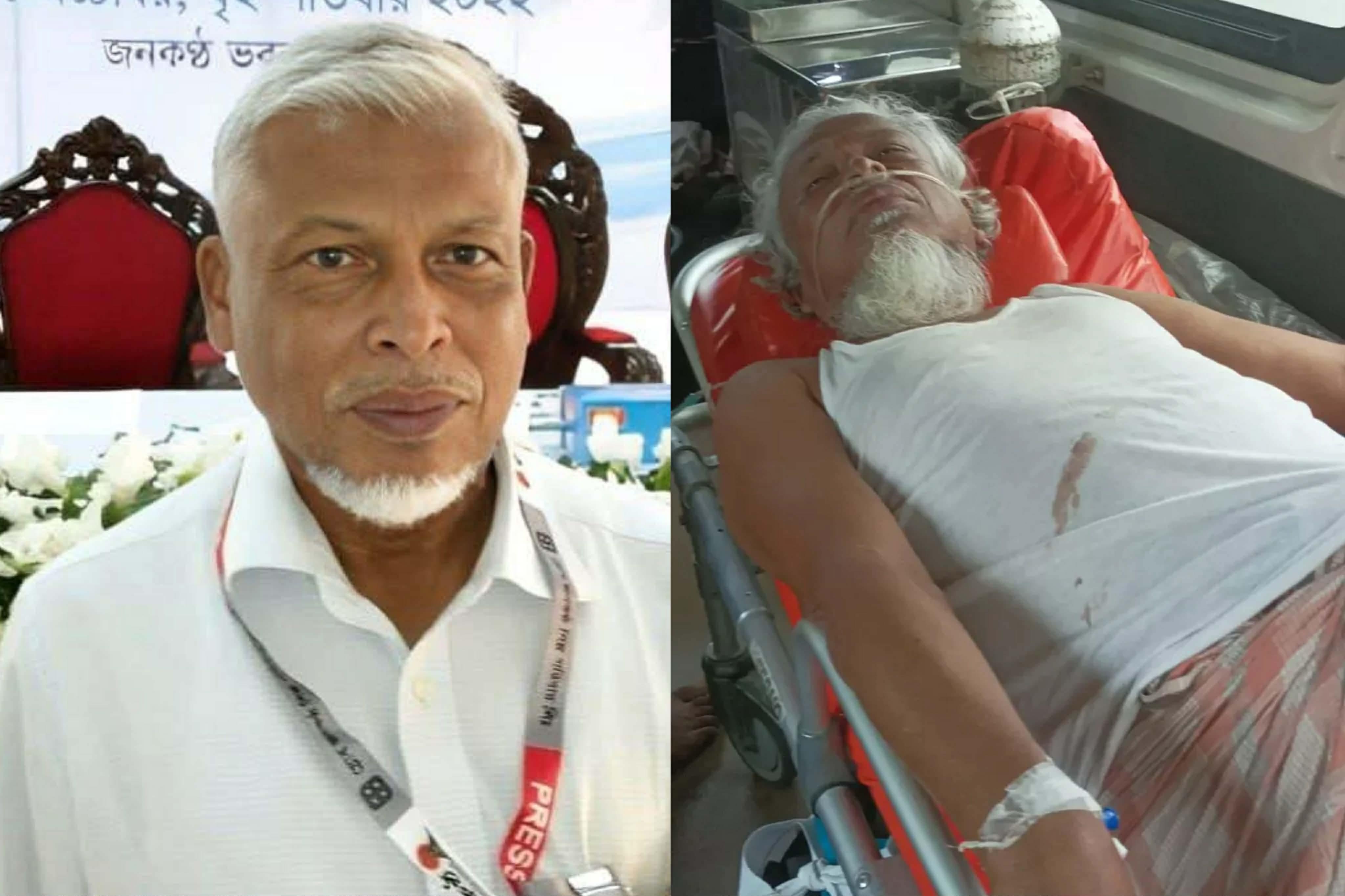 লক্ষীছড়িতে সাংবাদিকের উপর হামলা