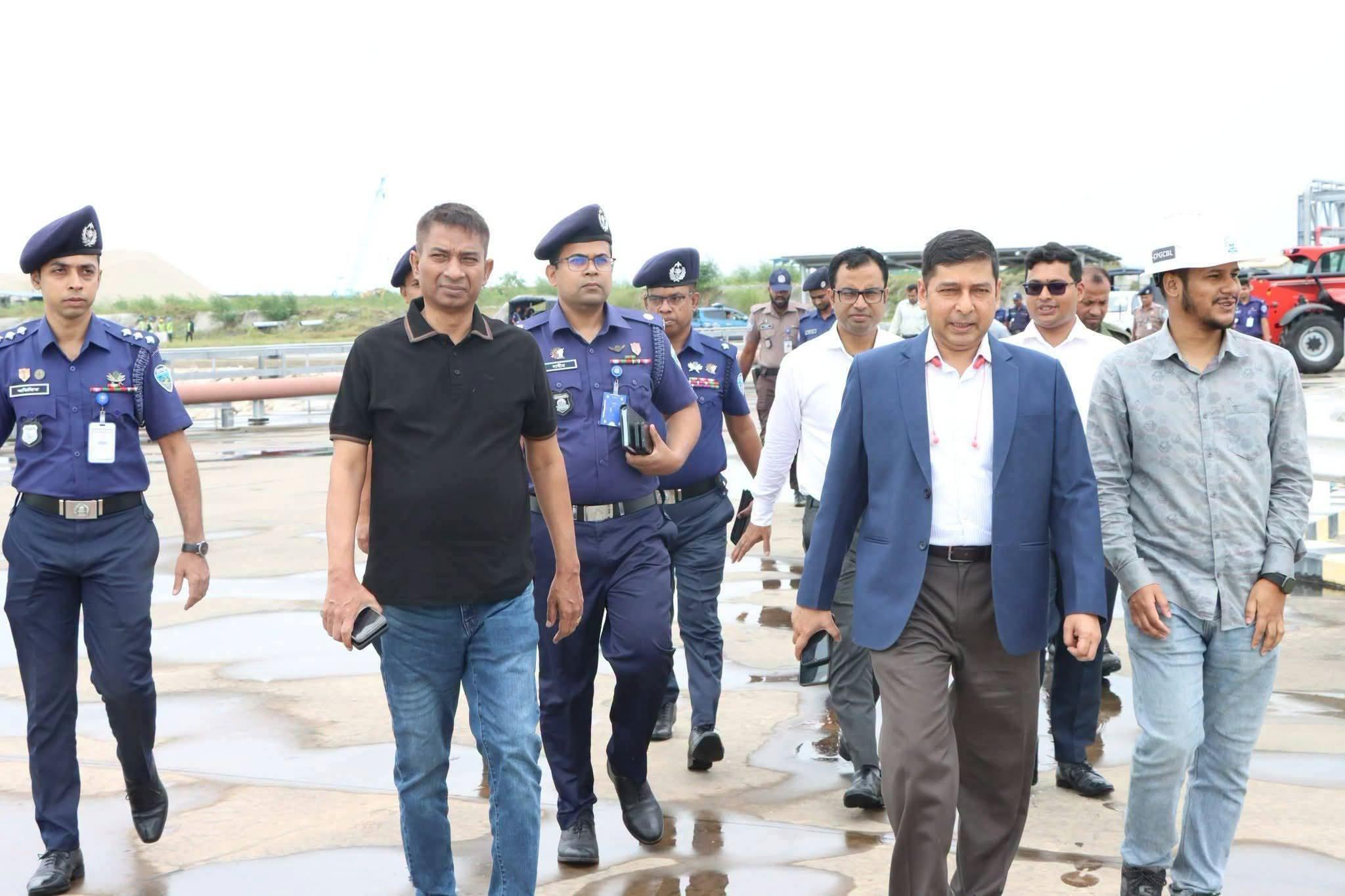 <h1>মাতারবাড়ীতে আসছে প্রধানমন্ত্রী নিরাপত্তা ও সার্বিক প্রস্তুতি পরিদর্শনে বিভাগীয় কমিশনার ও ডিআইজি</h1>