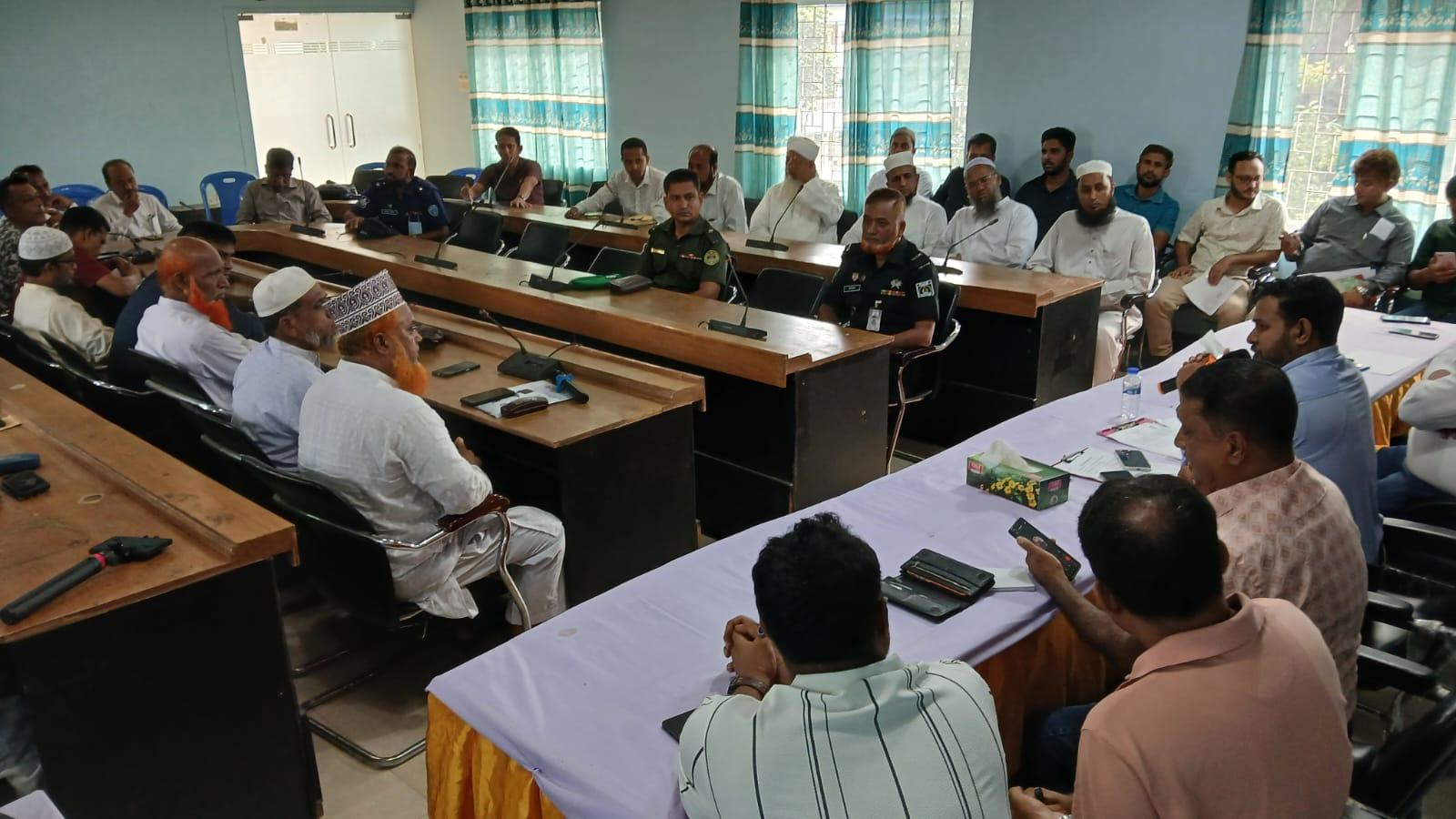 <h1>পবিত্র জশনে জুলুস উপলক্ষে হাটহাজারীতে বিশেষ আইন-শৃঙ্খলা সভা অনুষ্ঠিত</h1>