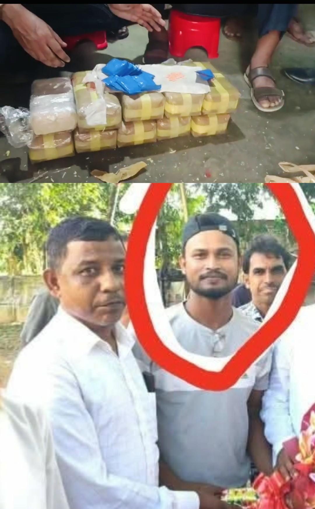সীমান্তের গর্জনিয়ায় মোটরবাইক চালকের বাড়ি থেকে ১ লাখ পিস ইয়াবা জব্দ