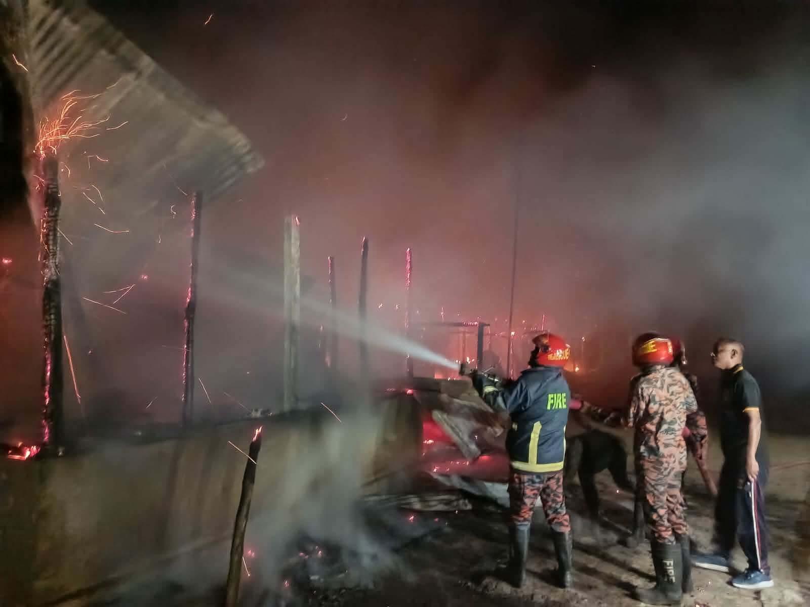 রামগড়ে বিদ্যালয় পুড়ে ছাই; ক্ষতি প্রায় ২০ লাখ