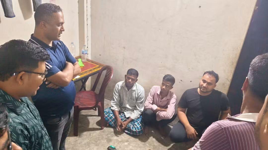 <h1>৪ মাদকসেবীর ৩০ দিনের কারাদণ্ড</h1>