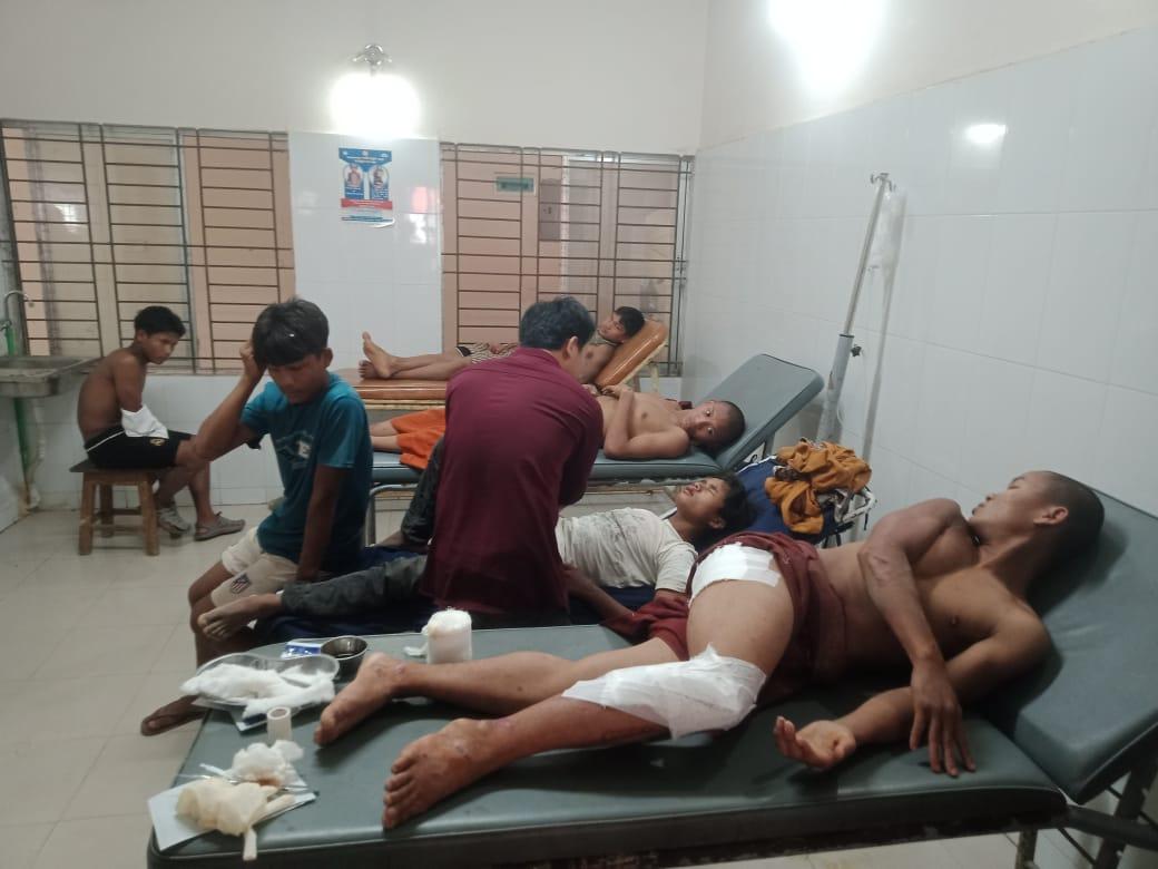 রাজস্থলীতে সড়ক দুর্ঘটনায় আহত ৬