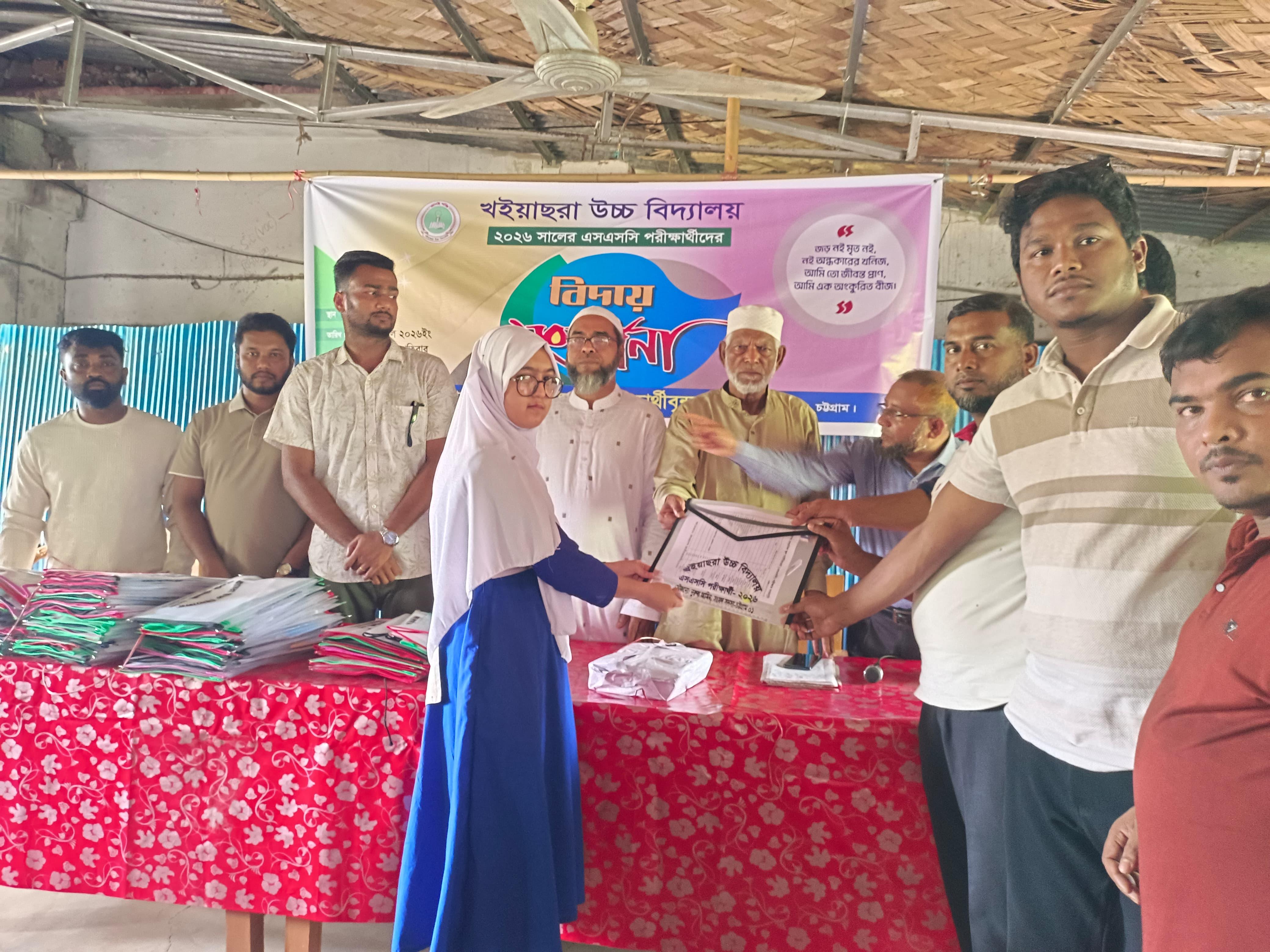 মীরসরাইয়ে ১৫৫ জন এসএসসি পরীক্ষার্থীদের মাঝে ছাত্রদলের পরীক্ষা উপকরণ বিতরণ