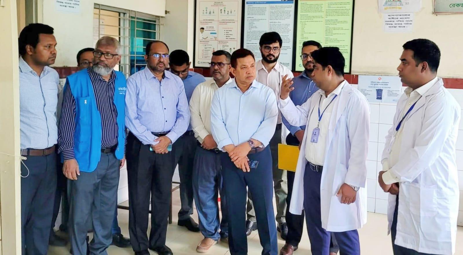 <h1>মাঠপর্যায়ে সেবার মান বাড়াতে ১০০ শয্যা বিশিষ্ট চকরিয়া হাসপাতাল পরিদর্শনে স্বাস্থ্য সচিব</h1>